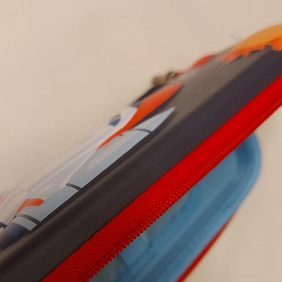 3D Space Exploration Rocket Pencil Case - Red and Blue - Picture 10 of 10